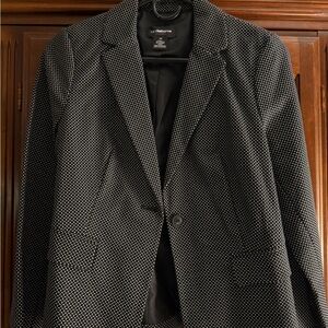 Liz Claiborne Black and White Women's Blazer